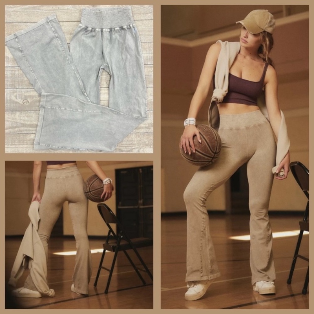 NWOT Free People Good Karma Flare legging